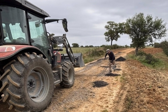arranjo e manutenção dos caminhos vicinais