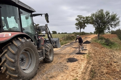 arranjo e manutenção dos caminhos vicinais