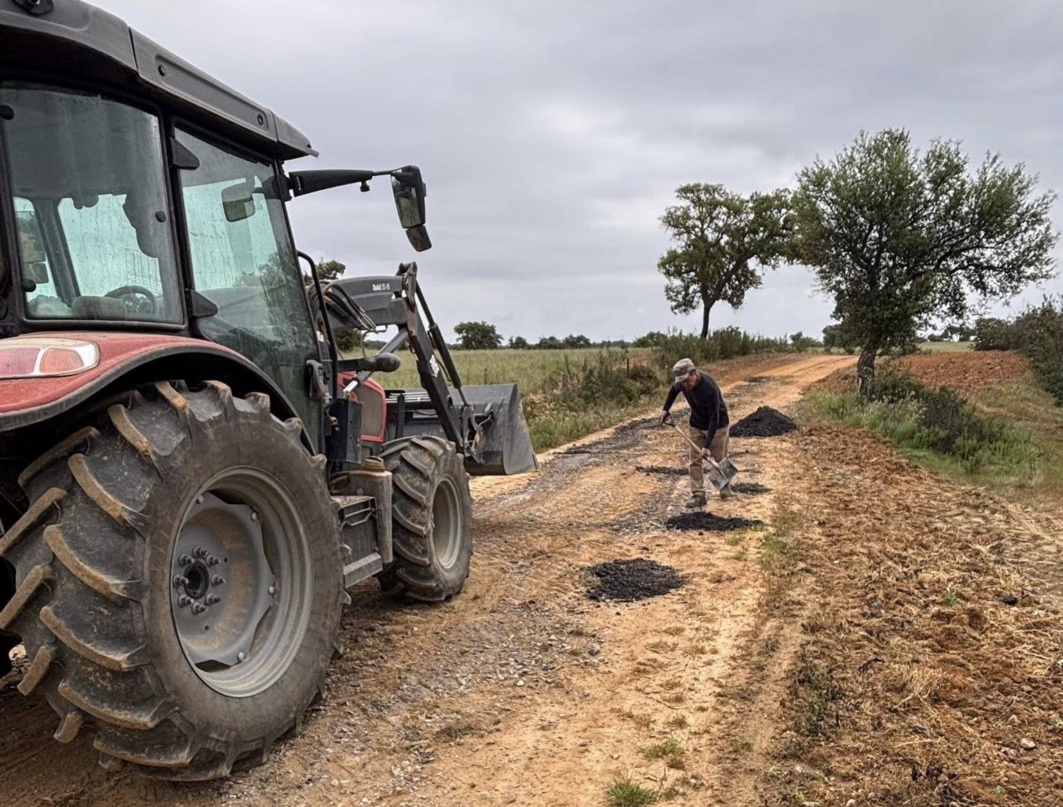 arranjo e manutenção dos caminhos vicinais